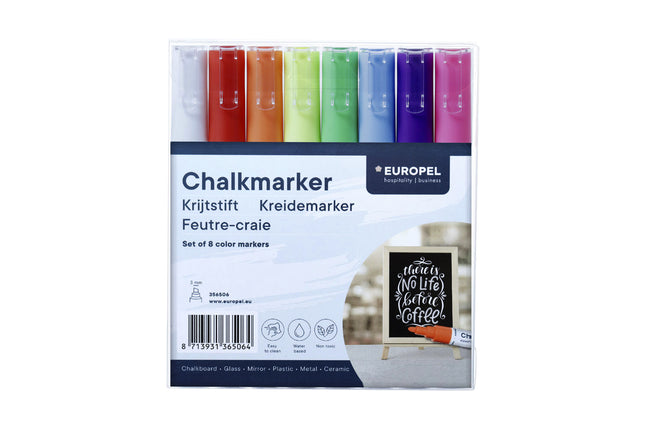 Europel -  Krijtstift  3mm assorti