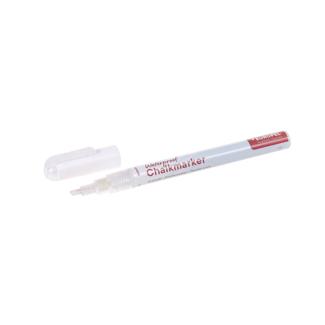 Europel -  Krijtstift  watervast 1-3mm wit