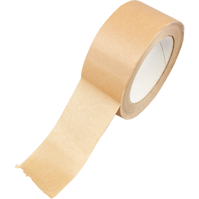 Klika -  Papiere, solvent, Papier + verniscoating, 50mm, 50m, bruin, 36 rol