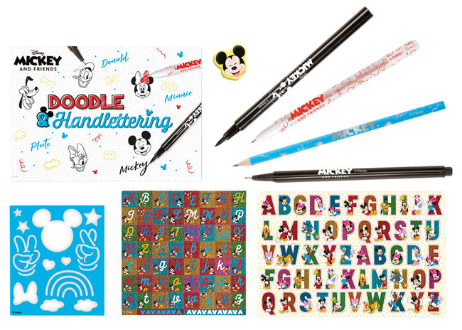 Totum -  Handletterset disney mickey en minnie