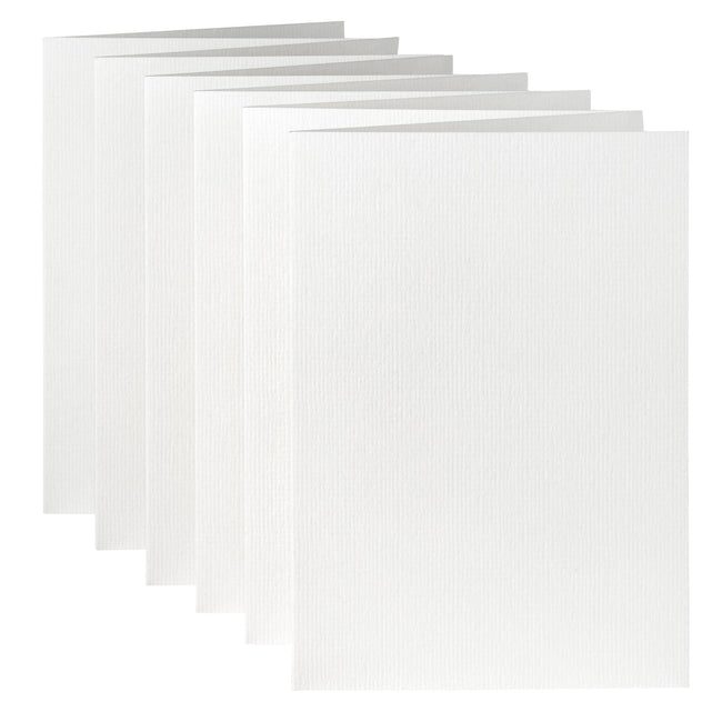 Papicolor -  Correspondentiekaart papi dubbel a6 hagelwit