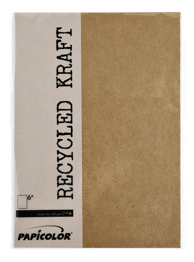 Papicolor -  Kopieerpapier  a4 100gr kraft bruin