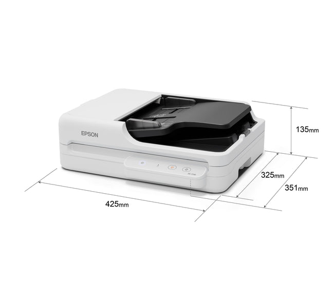 Epson -  WorkForce DS-1730 Flatbed-/ADF-scanner 1200 x 1200 DPI A4 Zwart, Wit