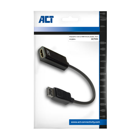 ACT -   DisplayPort naar HDMI adapter
