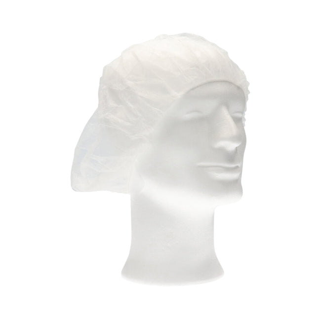 CMT -  Haarnet  bouffant non-woven l 53cm pp wit