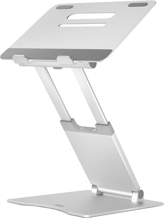Desq -  telescopische laptopstandaard voor laptops tot 17 inch, zilver