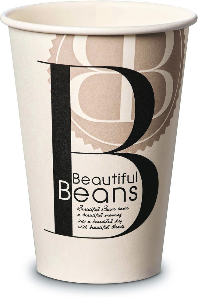 Beautiful Beans - Pappbecher, 180 cc, 100 Stück