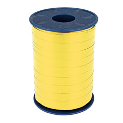 Kräuselband 10 mm x 250 Meter, Farbe Gelb Vanille 615