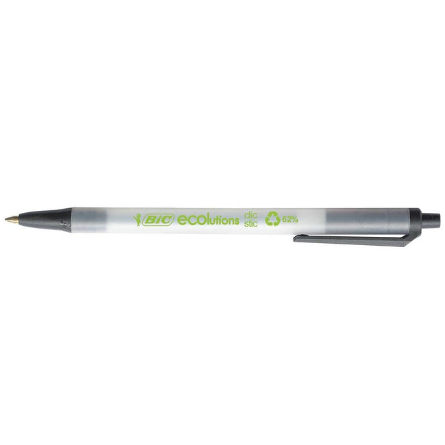 Bic - Kugelschreiber Ecolutions medium schwarz