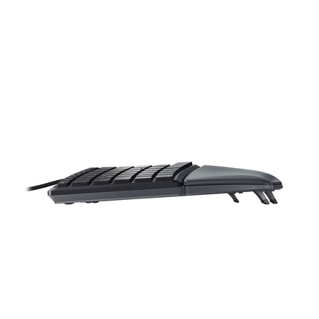 CHERRY -   KC 4500 ERGO toetsenbord Universeel USB QWERTY Amerikaans Engels Zwart