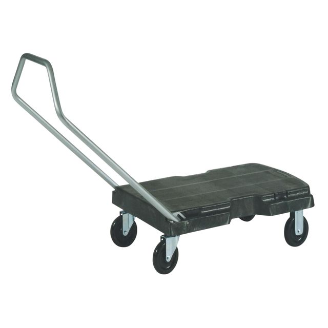 Rubbermaid - Transportwagen Triple Trolley faltbar 225kg schwarz