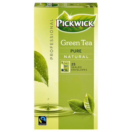 Pickwick - Tee Fair Trade grün rein 25x1,5gr