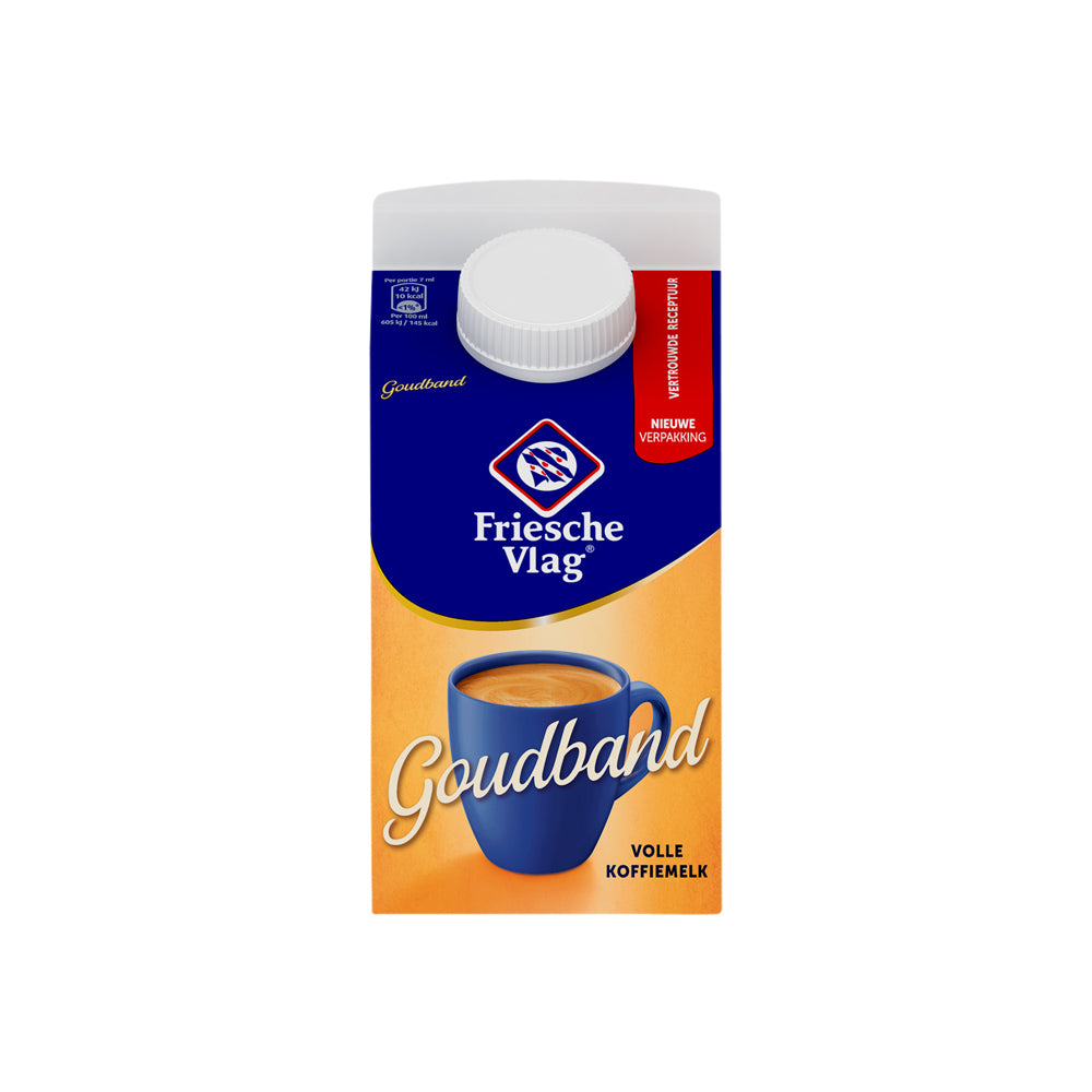 Friesche Vlag - Kaffeemilch Goldband 455ml | 18 Stück