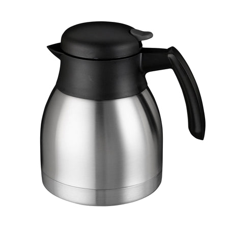 Bravilor - Thermoskanne doppelwandig 1 Liter Edelstahl schwarz