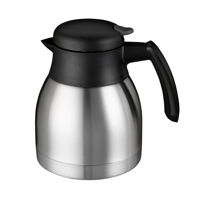 Bravilor - Thermoskanne doppelwandig 1 Liter Edelstahl schwarz