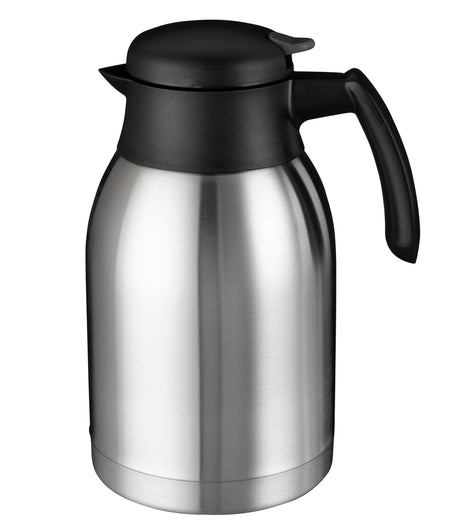 Bravilor Bonamat - Thermoskanne doppelwandig 2 Liter Edelstahl schwarz