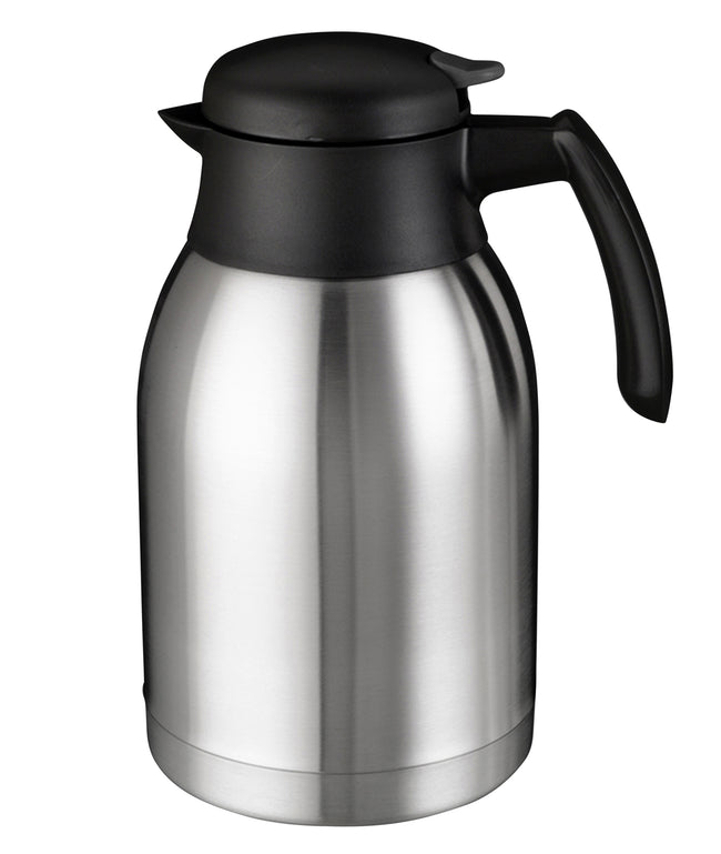 Bravilor Bonamat - Thermoskanne doppelwandig 2 Liter Edelstahl schwarz
