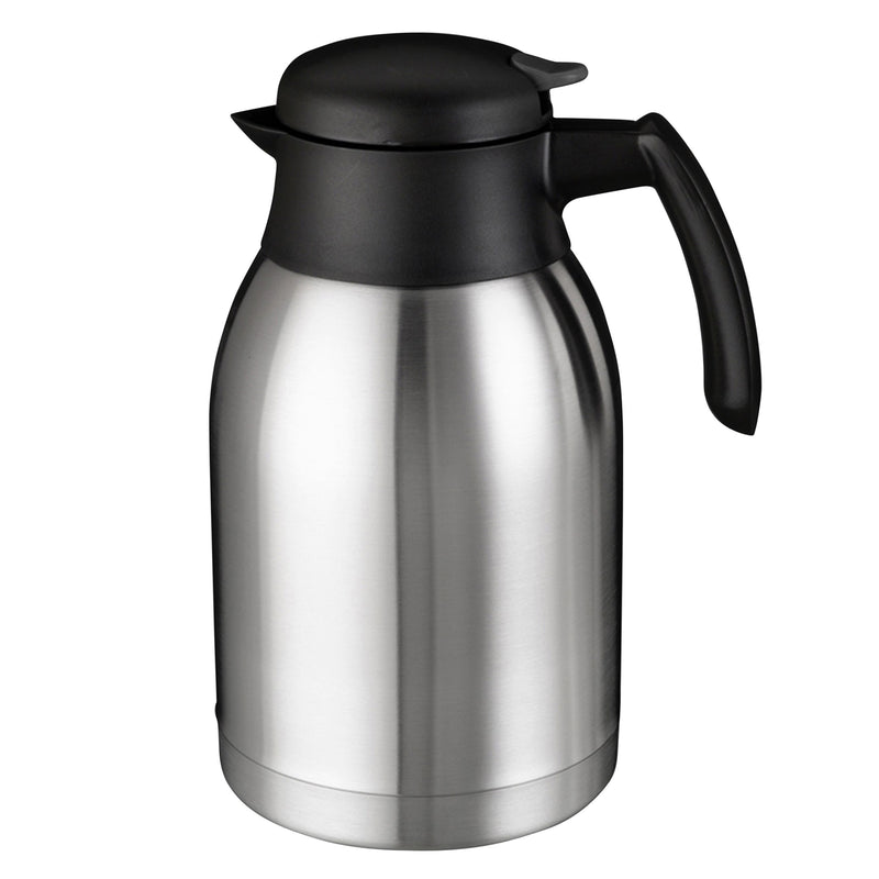 Bravilor Bonamat - Thermoskanne doppelwandig 2 Liter Edelstahl schwarz