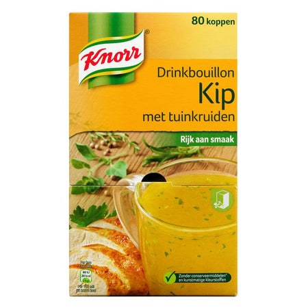 Knorr - Trinkbrühe Hühnergartenkräuter 80 Stück