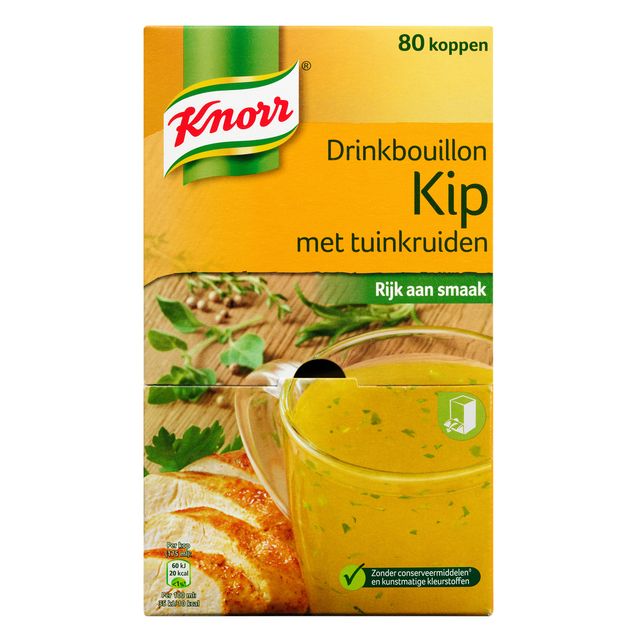 Knorr - Trinkbrühe Hühnergartenkräuter 80 Stück