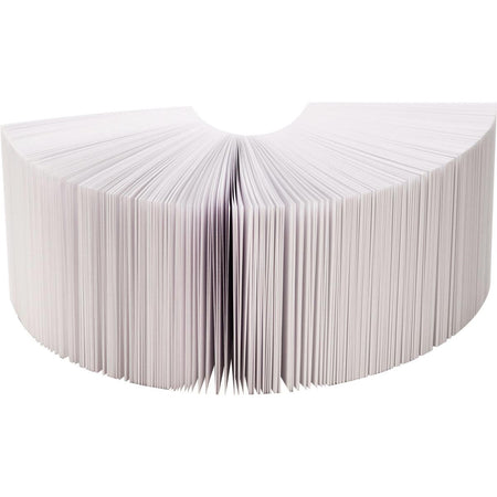 Folia - Notizen, ft 90 x 90 mm, geklebt, weiß, Block mit 700 Blatt