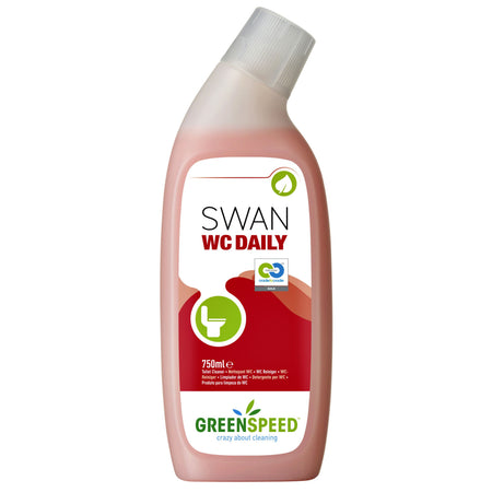 Greenspeed -  Toiletreiniger  swan wc daily 750ml | 6 stuks