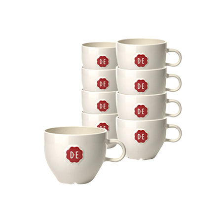 Douwe Egberts - Tasse Cappuccino 180 ml weiß 12 Stück