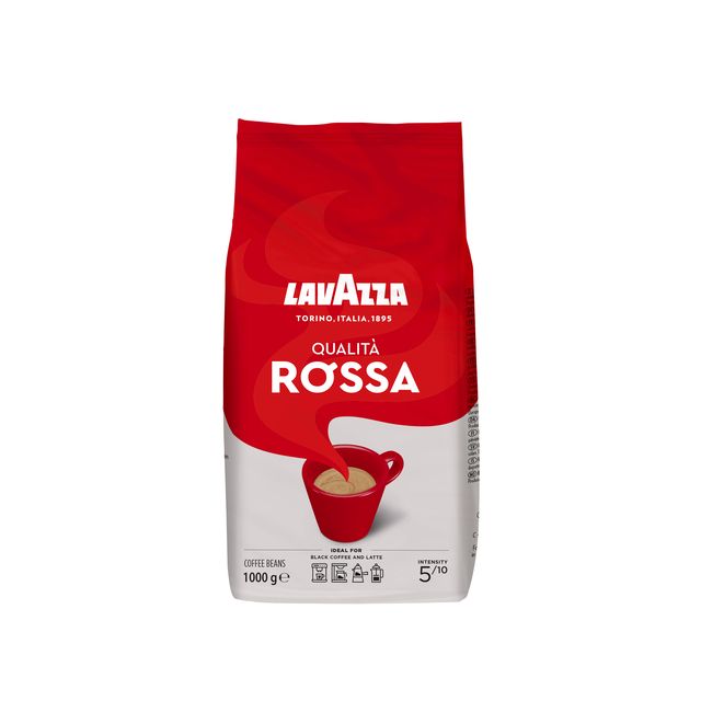 Lavazza - Kaffeebohnen Qualita Rossa 1000gr | 6 Stück