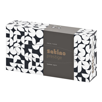 Satino von WEPA - Kosmetiktücher Satino 2-lagig 100 Blatt weiß 206450