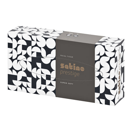 Satino von WEPA - Kosmetiktücher Satino 2-lagig 100 Blatt weiß 206450