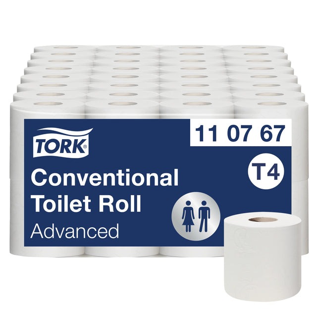 Toilettenpapier Tork T4 Fortgeschrittene 2-Laags 250vel Wit 110767