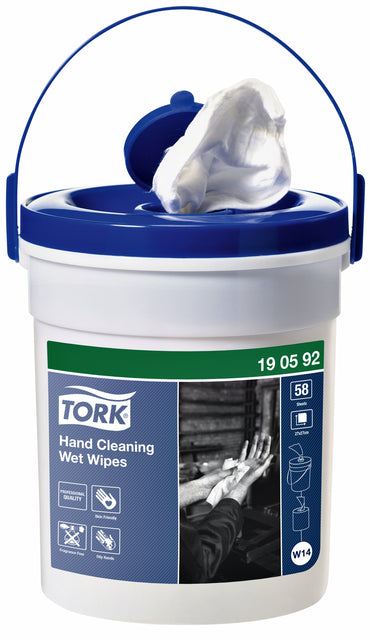Reinigungsstoff Tork Handreinigung W14 Weiß 190592 | OMPOOT A 4 BUS x 58 VEL