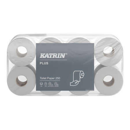 Katrin - Toilettenpapier 3-lagig 250 Blatt weiß 11711