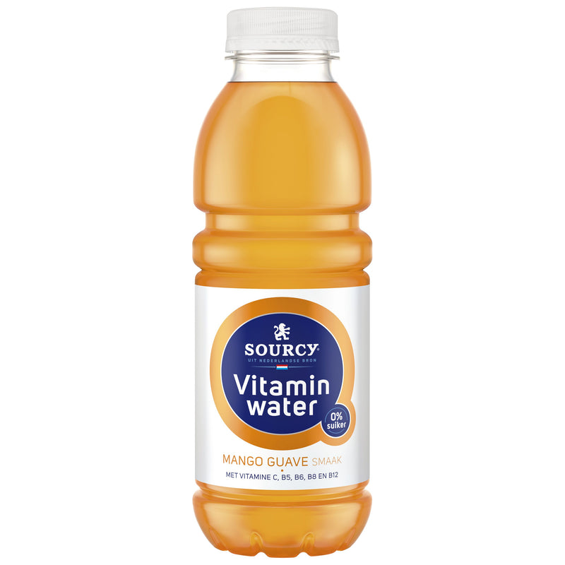 Sourcy - Wasser Vitamin Mango/Guave Flasche 500ml | 6 Stück