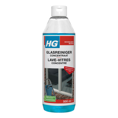 HG – Glasreiniger, Fensterreiniger, Flasche 500 ml