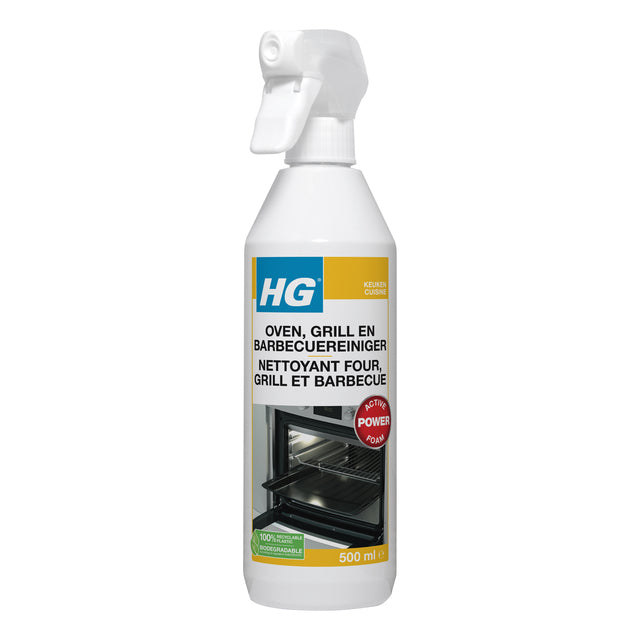 HG – Küchenreiniger Backofen-Grill-BBQ-Spray 500 ml