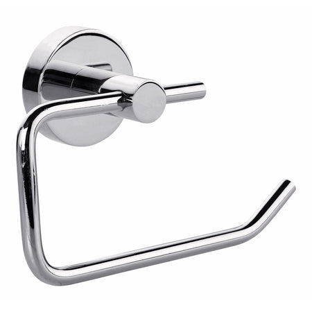 Tesa Smooz - Toilettenpapierhalter ® Smooz hochglanzverchromtes Metall selbstklebend