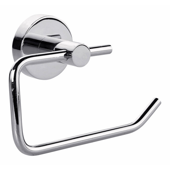 Tesa Smooz - Toilettenpapierhalter ® Smooz hochglanzverchromtes Metall selbstklebend