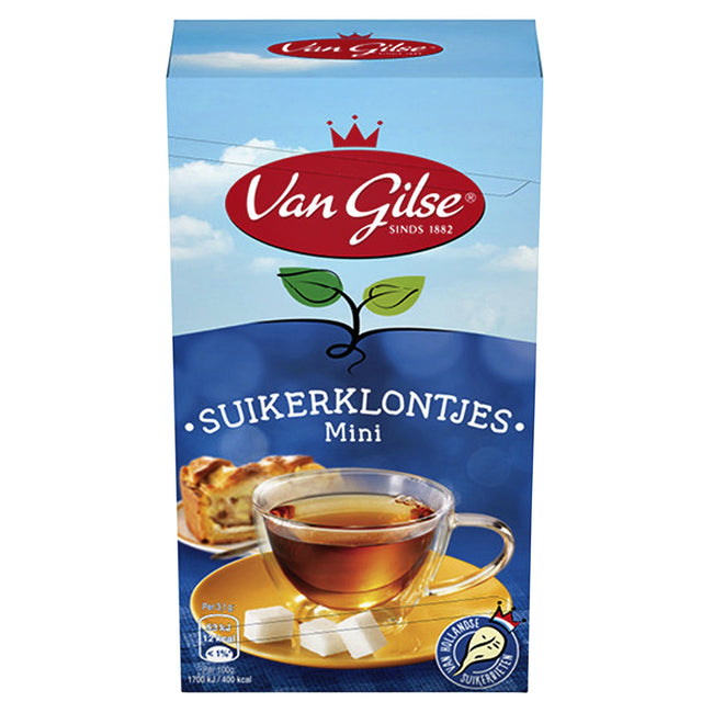 Van Gilse - Zuckerwürfel Mini 500 Gramm | 8 Stück
