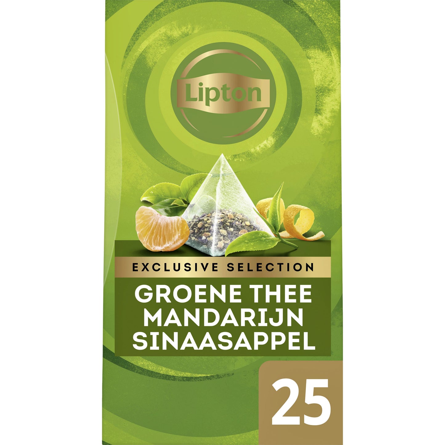 Lipton Tea Company - Tee Exklusiver Grüntee Mandarine 25 Pramidbeutel x 2gr