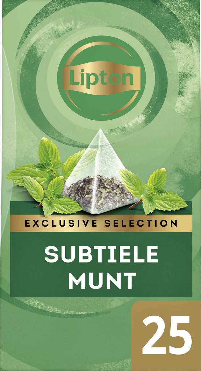Lipton - Tee Exclusive dezente Minze 25x2gr | 6 Stück