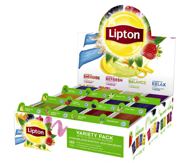 Lipton - Tee-Sortimentsbox 12x15 Stück