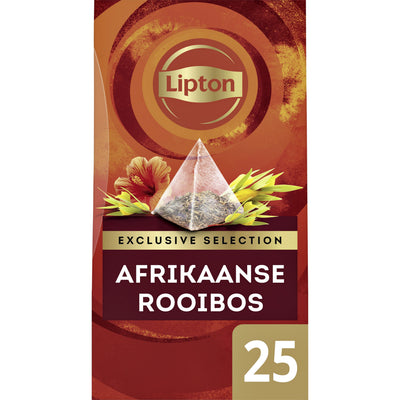 Lipton - Tee Exklusiver afrikanischer Rooibos 25x2gr | 6 Stück