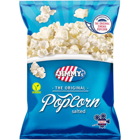 Jimmy's - Popcorn Classic, Salz, 80 g Beutel