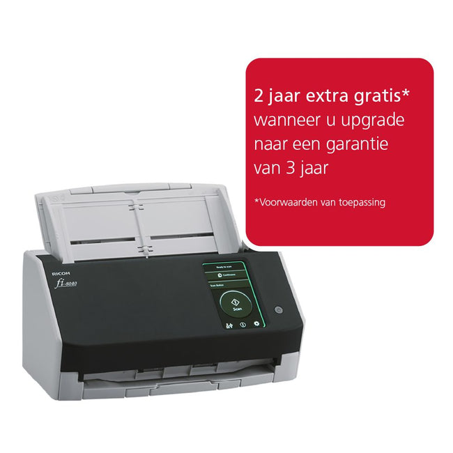 Ricoh -  fi-8040 ADF-/handmatige invoer scanner 600 x 600 DPI A4 Zwart, Grijs