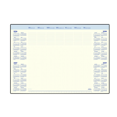 Brepols - Unterlegblock 2026 Desk Mate 7 Tage/1 Seite 412x590x8mm 35 Blatt im Halter