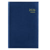 Brepols - Agenda 2026 Saturn Lima 7 Tage/2 Seiten blau