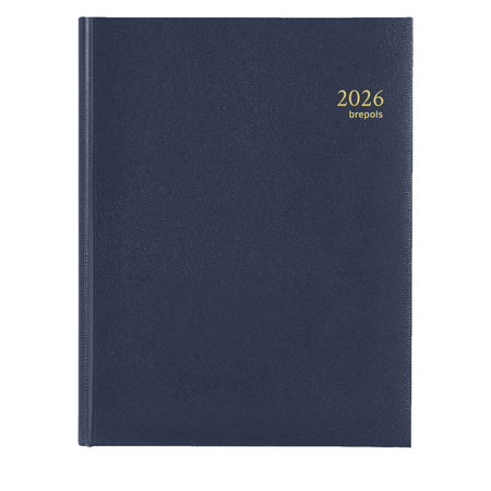 Brepols - Agenda 2026 Timing Lima 7 Tage/2 Seiten blau
