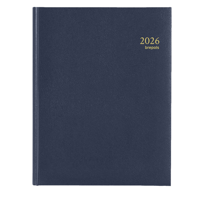 Brepols - Agenda 2026 Timing Lima 7 Tage/2 Seiten blau