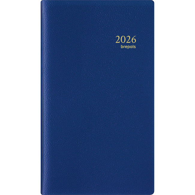 Brepols - Agenda 2026 Plan-O-Rama Genova 1 Monat/2 Seiten sortiert